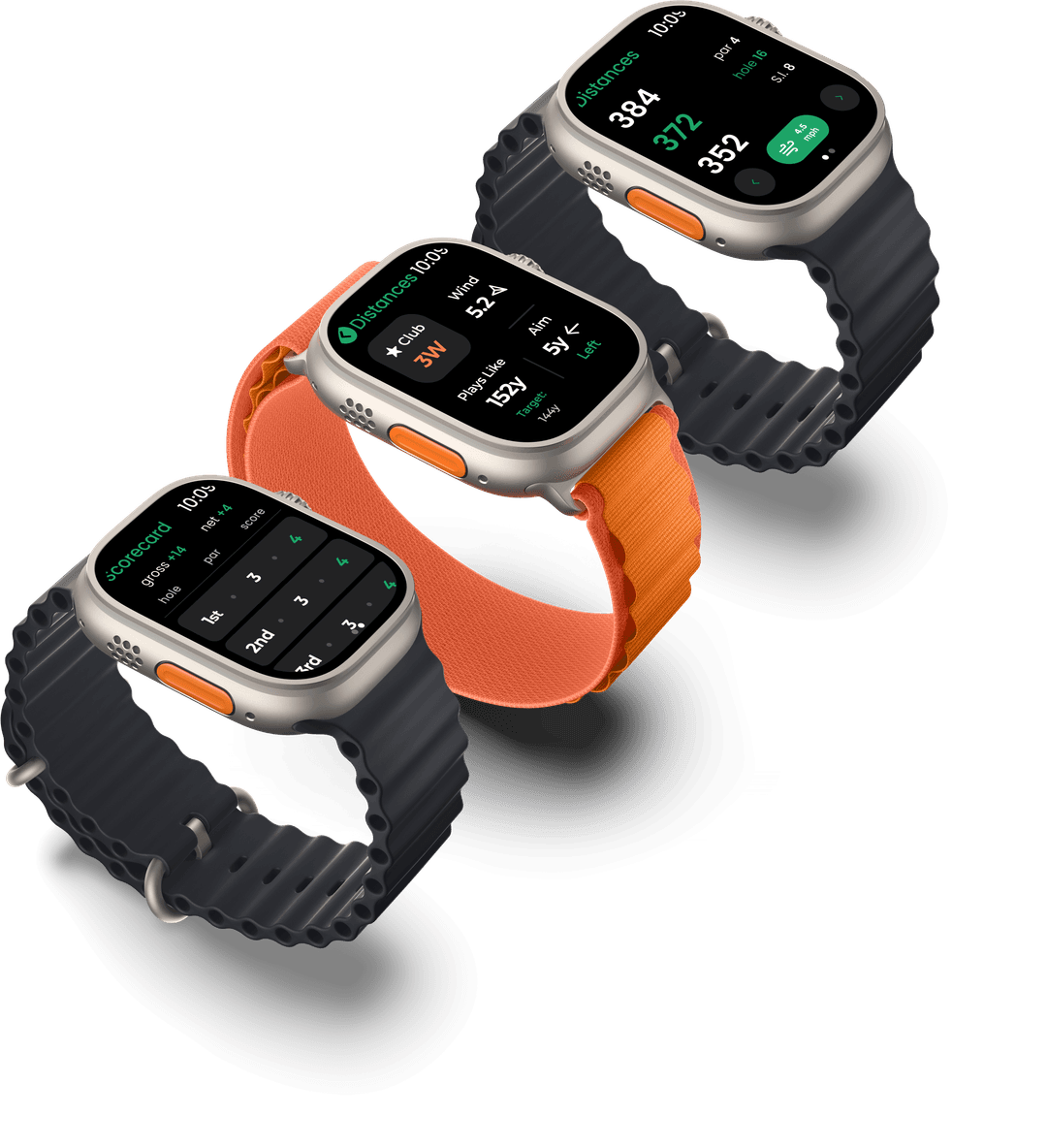 Rightee on Apple Watch - Smart Aim, distances, and scorecard